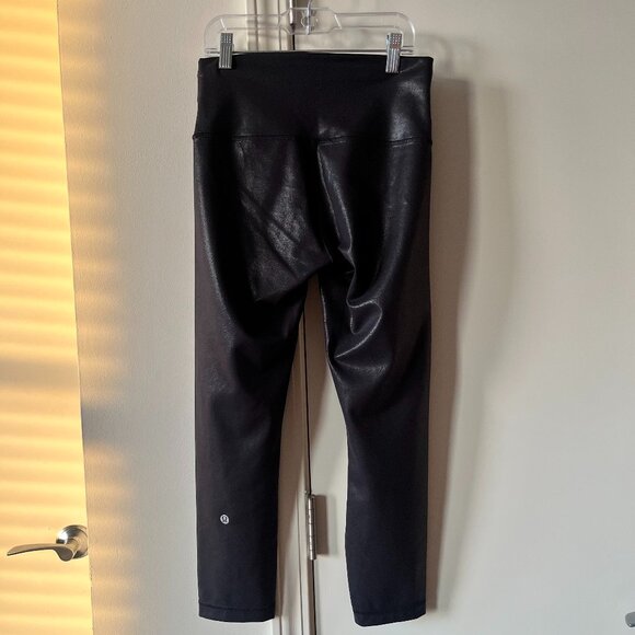 Lululemon Wunder Train High-Rise Crop 23" Foil Size 6 - Picture 9 of 12